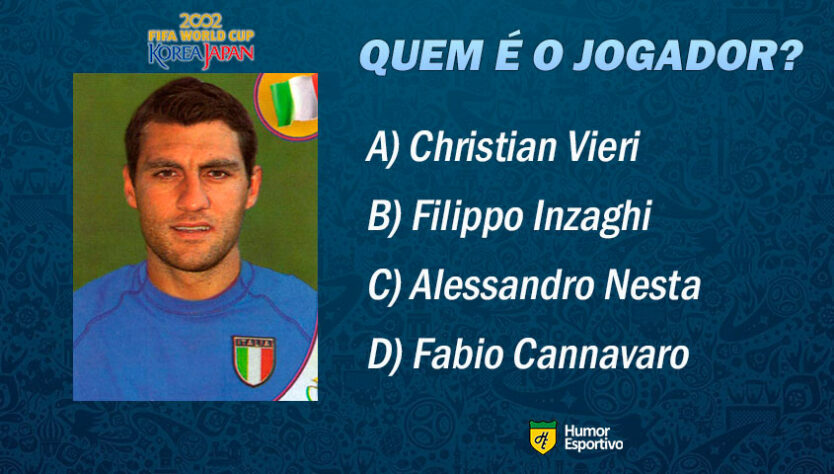 Desafio da Copa de 2002: reconhece o ex-jogador da foto?