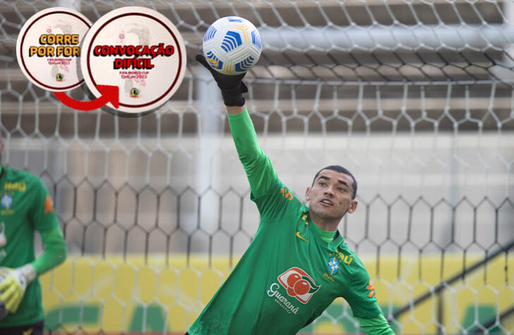 Santos (Flamengo) - CONVOCAÇÃO DIFÍCIL - Medalha de ouro na Olimpíada de Tóquio, Santos agrada ao técnico Tite, mas o treinador já deixou claro que não levará um quarto goleiro mesmo com a ampliação para 26 convocados.