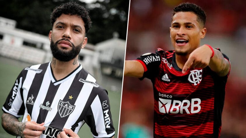 Otávio (Atlético-MG) x João Gomes (Flamengo)