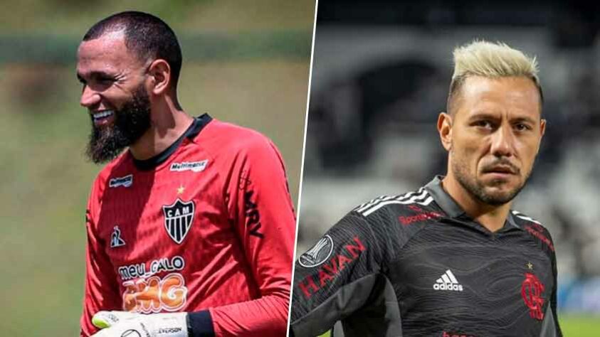 Everson (Atlético-MG) x Diego Alves (Flamengo)