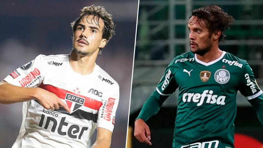 Igor Gomes (São Paulo) x Gustavo Scarpa (Palmeiras)