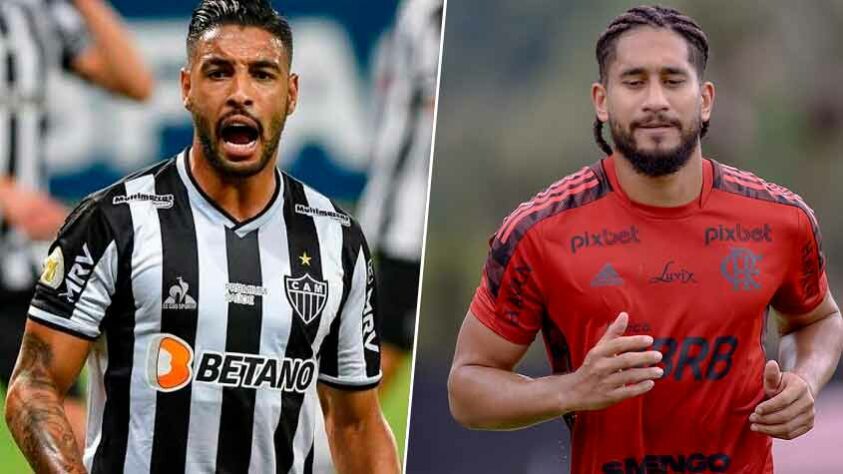 Nathan Silva (Atlético-MG) x Pablo (Flamengo)