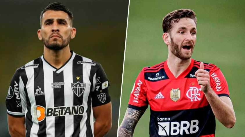 Junior Alonso (Atlético-MG) x Léo Pereira (Flamengo)