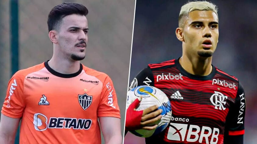 Guilherme Castilho (Atlético-MG) x Andreas Pereira (Flamengo) 