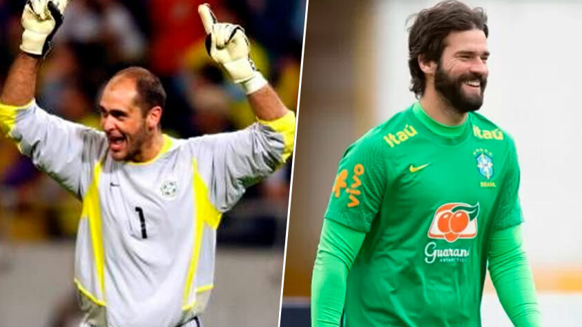 Marcos (Seleção Brasileira 2002) x Alisson (Seleção Brasileira 2022)