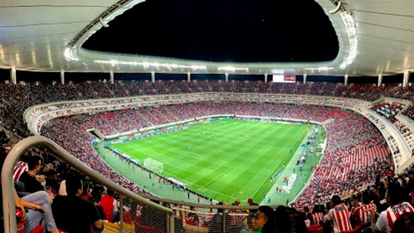 Guadalajara - Akron - Localizado em Jalisco, no México, o estádio é a casa do Chivas Guadalajara, foi inaugurado em 2010, e tem capacidade para mais de 46 mil pessoas.