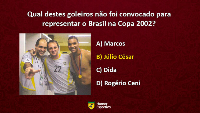 Marcos, Dida e Rogério Ceni foram os três representantes do gol brasileiro na conquista do penta.