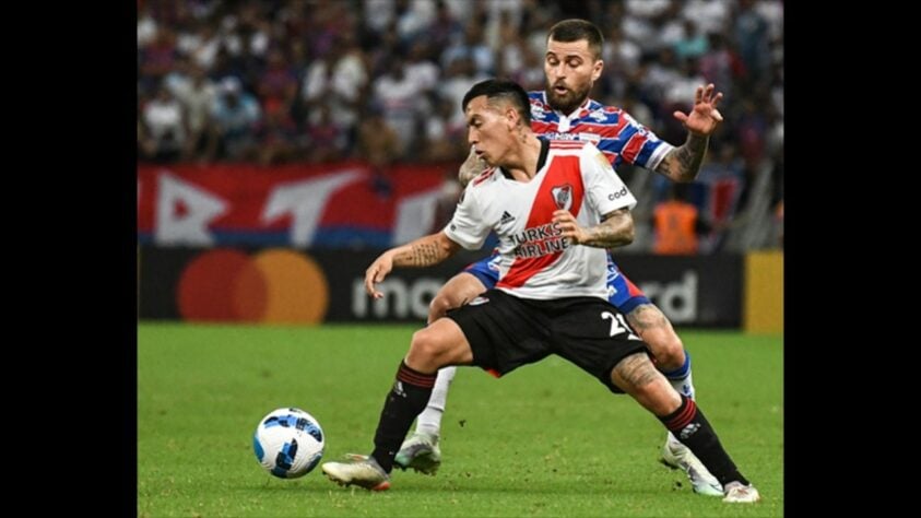 18º lugar - Fortaleza 1 x 1 River Plate (ARG) - fase de grupos da Libertadores 2022 - Público pagante: 48.867 - Estádio: Castelão (CE)