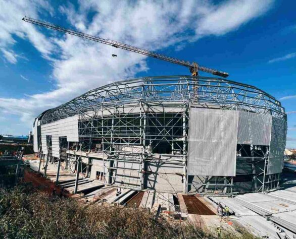 GALERIA: Veja como estão as obras do novo estádio do Atlético Mineiro.