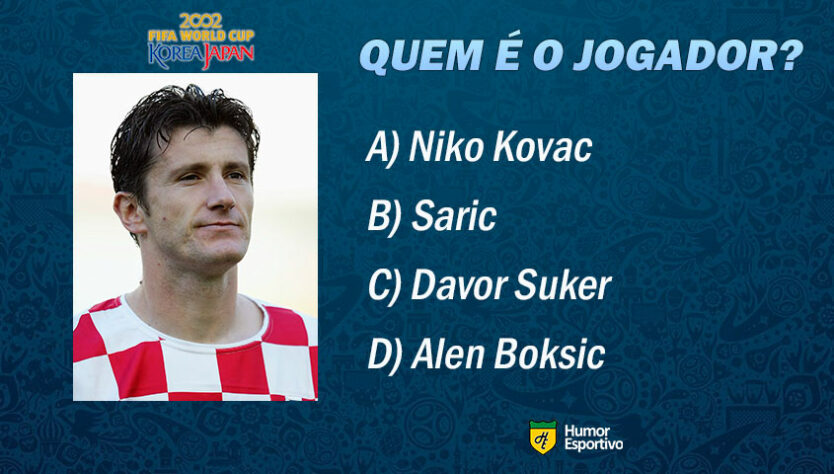 Quiz: você reconhece todos estes jogadores da Copa do Mundo de