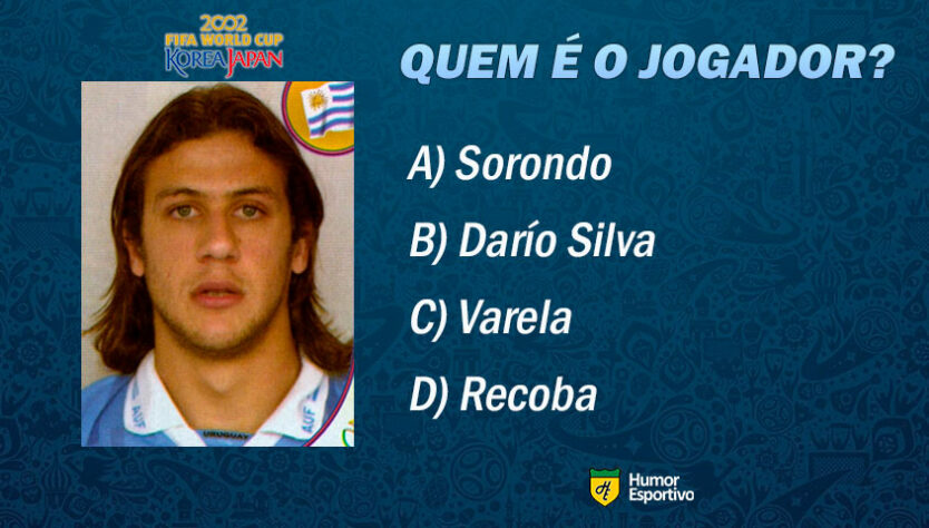 Desafio da Copa de 2002: reconhece o ex-jogador da foto?