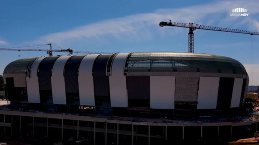 GALERIA: Veja como estão as obras do novo estádio do Atlético Mineiro