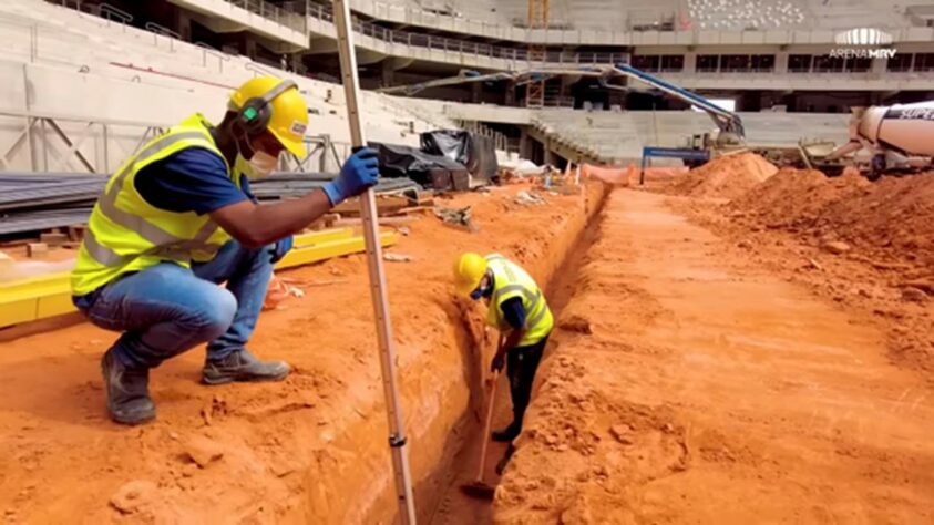 GALERIA: Veja como estão as obras do novo estádio do Atlético Mineiro