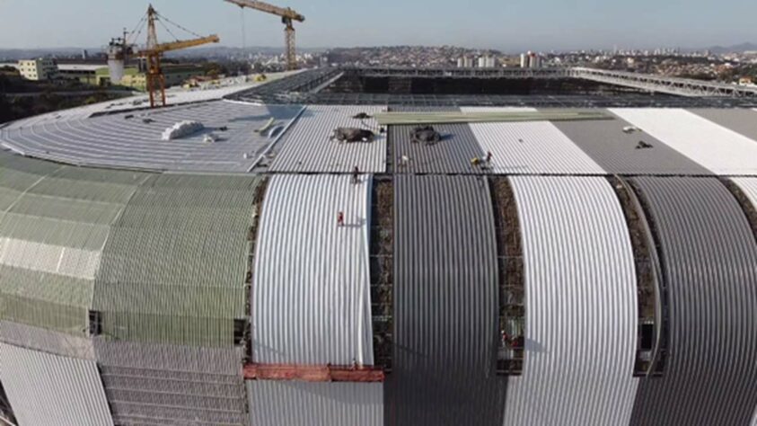 GALERIA: Veja como estão as obras do novo estádio do Atlético Mineiro