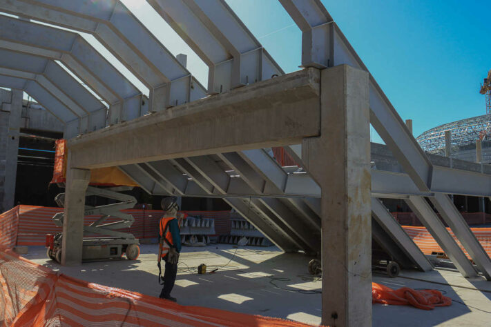 As obras da Arena MRV foram iniciadas em março de 2020.