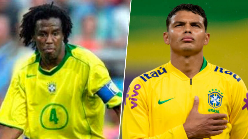 Roque Júnior (Seleção Brasileira 2002) x Thiago Silva  (Seleção Brasileira 2022)