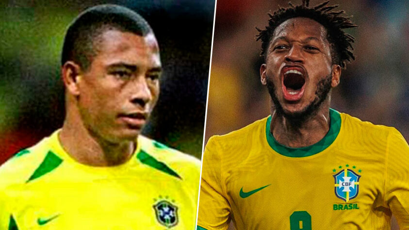 Gilberto Silva (Seleção Brasileira 2002) x Fred (Seleção Brasileira 2022)