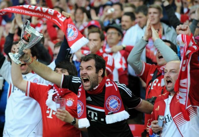 5º lugar: torcida do Bayern de Munique (ALE)