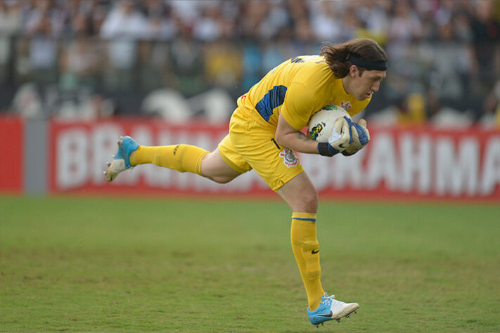 Cássio: goleiro - titular na decisão contra o Boca - 34 anos - nunca saiu do Corinthians, onde segue até hoje e deve se tornar, neste ano, o segundo atleta com mais partidas pelo clube alvinegro