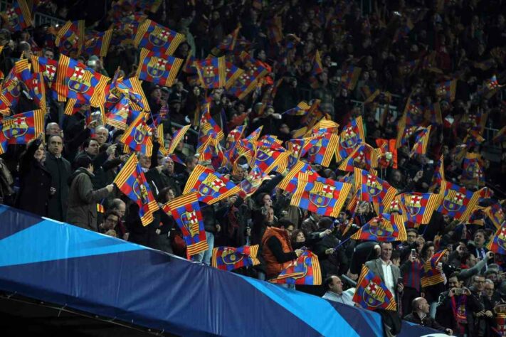 3º lugar: torcida do Barcelona (ESP)