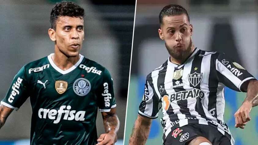 Marcos Rocha (Palmeiras) x Guga (Atlético-MG)