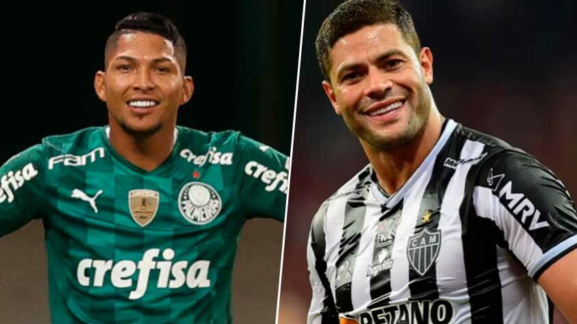 Rony (Palmeiras) x Hulk (Atlético-MG)