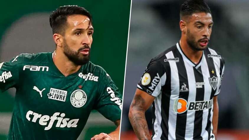Luan (Palmeiras) x Nathan Silva (Atlético-MG)