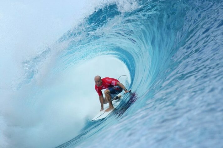 1997 – Kelly Slater (EUA) - Local: Barra da Tijuca, Rio de Janeiro (RJ)