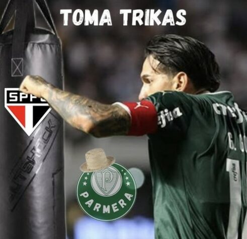 Os melhores memes da virada do Palmeiras sobre o São Paulo, no Morumbi, pela 13ª rodada do Brasileirão.