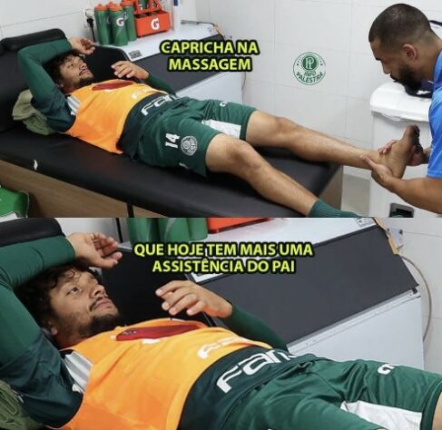 Os melhores memes da virada do Palmeiras sobre o São Paulo, no Morumbi, pela 13ª rodada do Brasileirão.