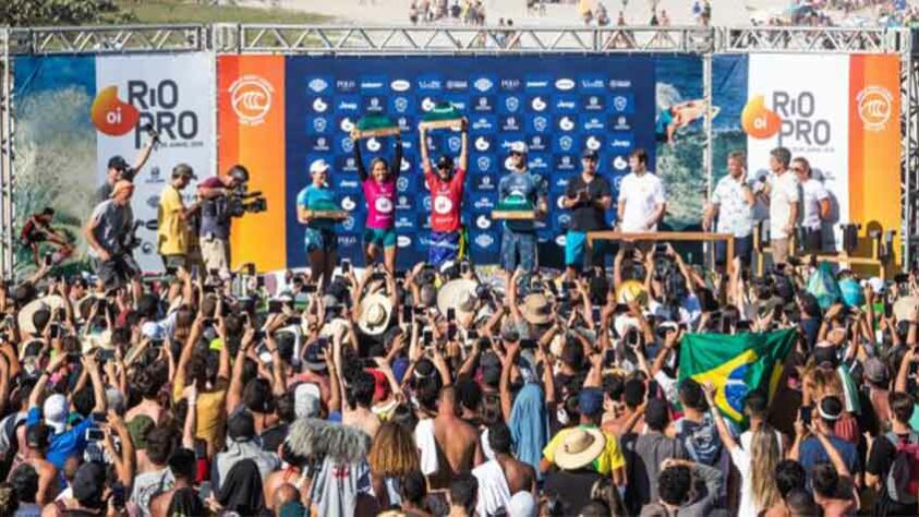 A etapa brasileira da WSL é realizada desde os anos 1970 e já foi sediada no Rio de Janeiro, capital, e em Saquarema. Abaixo, o Lance! relembra todos os vencedores da história.