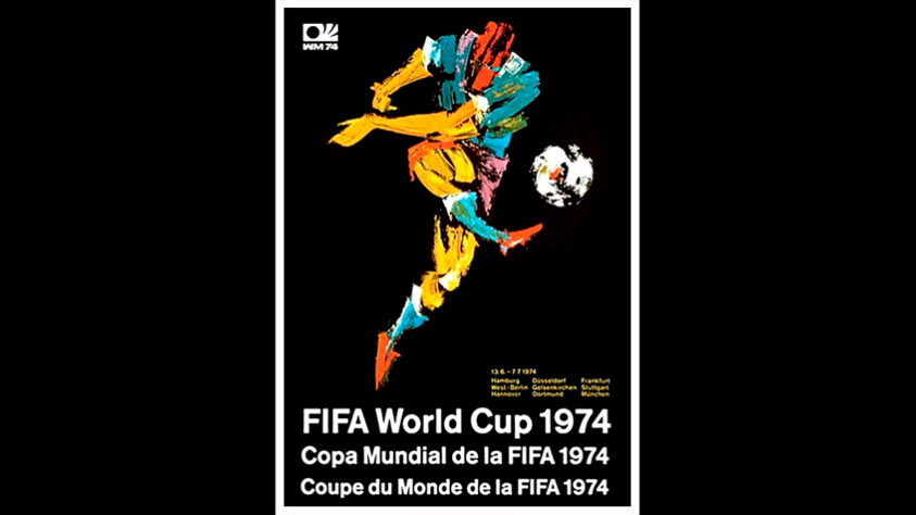Pôster da Copa do Mundo de 1974 (Alemanha)
