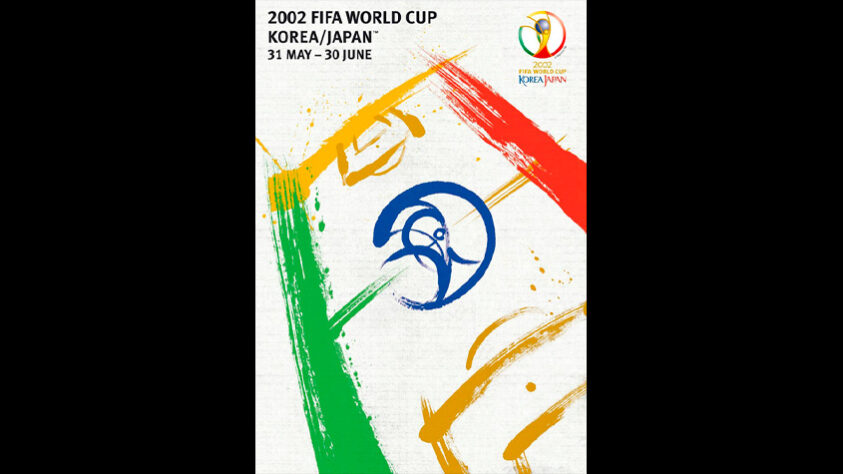 Pôster da Copa do Mundo de 2002 (Coreia/Japão)