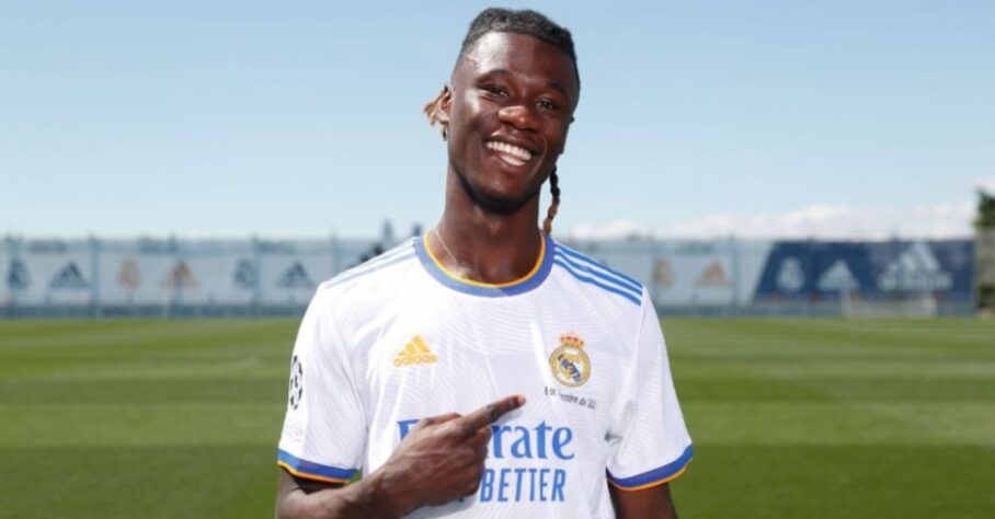 Camavinga - volante - francês - 19 anos - Real Madrid - valor de mercado: 55 milhões (R$ 289,3 milhões)