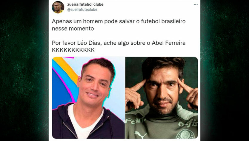 Com bom humor, torcedores rivais usaram as redes sociais para sugerir formas de Abel Ferreira sair do Palmeiras.