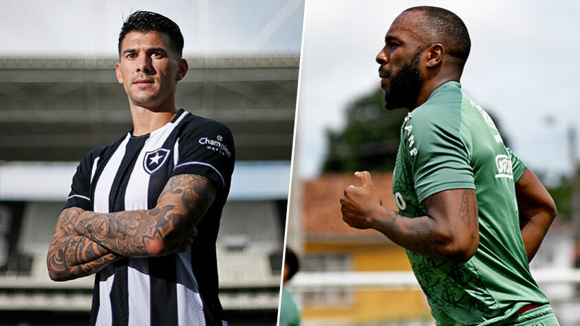 Victor Cuesta (Botafogo) x Manoel (Fluminense)