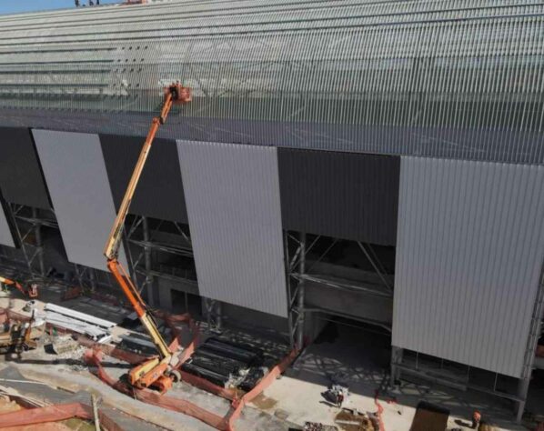 GALERIA: Veja como estão as obras do novo estádio do Atlético Mineiro.