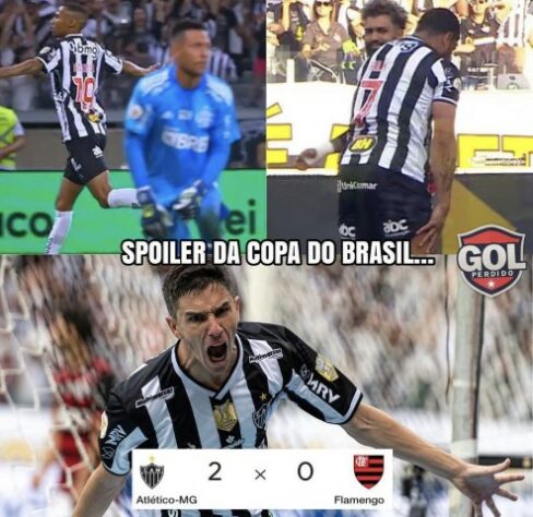 Brasileirão: os melhores memes da vitória do Atlético-MG sobre o Flamengo.