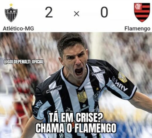 Brasileirão: os melhores memes da vitória do Atlético-MG sobre o Flamengo.