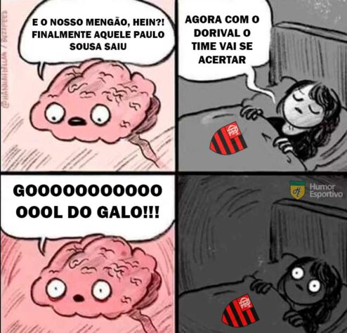 Brasileirão: os melhores memes da vitória do Atlético-MG sobre o Flamengo.