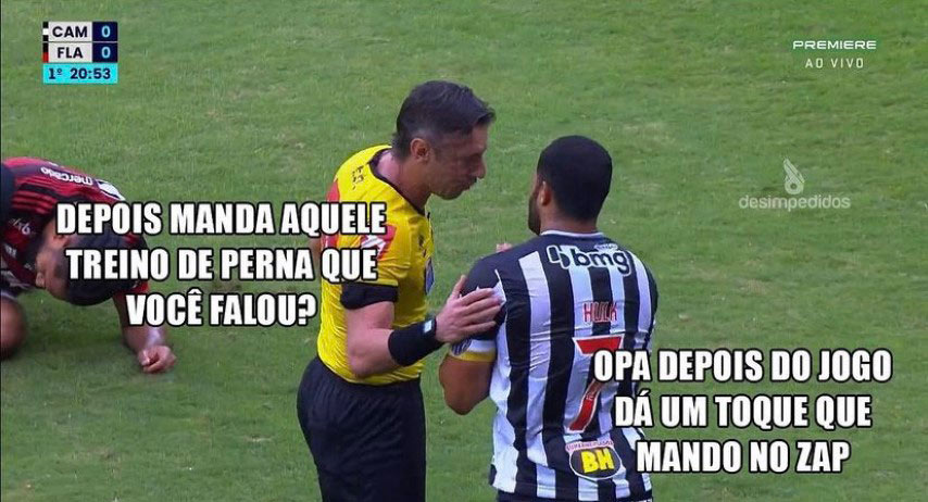 Brasileirão: os melhores memes da vitória do Atlético-MG sobre o Flamengo.