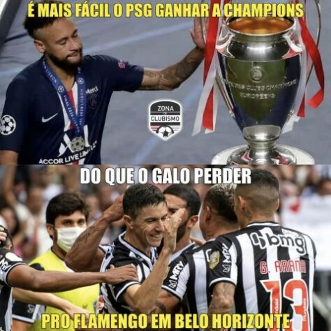 Brasileirão: os melhores memes da vitória do Atlético-MG sobre o Flamengo.
