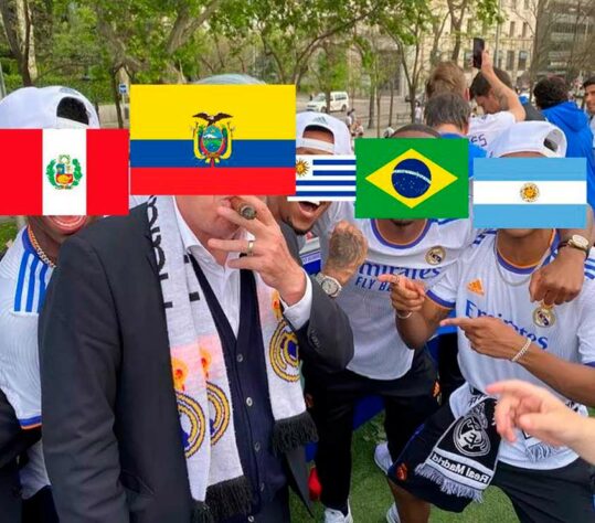 Torcedores fazem memes com episódio envolvendo Chile, Equador e a vaga para Copa do Mundo do Catar.