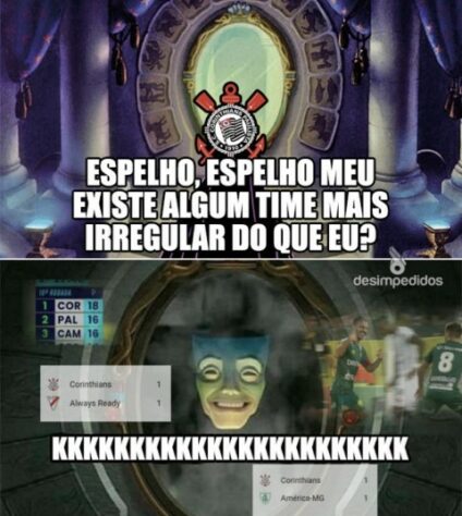 Brasileirão: os melhores memes de Cuiabá 1 x 0 Corinthians