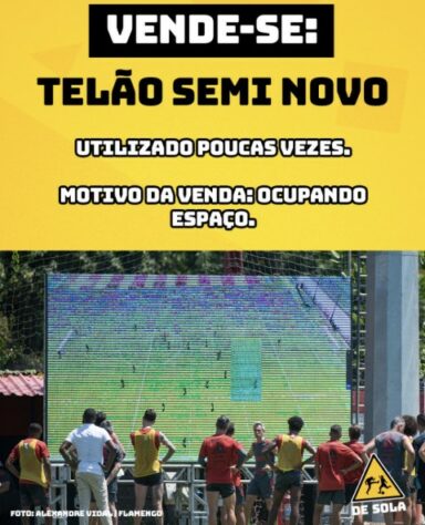 Torcedores brincam com saída de Paulo Sousa e retorno de Dorival Júnior ao Flamengo.