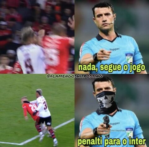 Brasileirão: os melhores memes de Internacional 3 x 1 Flamengo