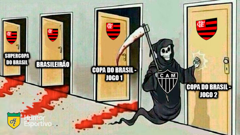 Os melhores memes da vitória do Atlético-MG sobre o Flamengo pelas oitavas de final da Copa do Brasil.