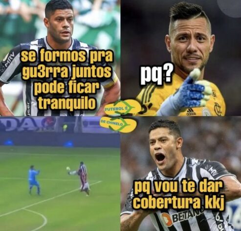 Os melhores memes da vitória do Atlético-MG sobre o Flamengo pelas oitavas de final da Copa do Brasil.