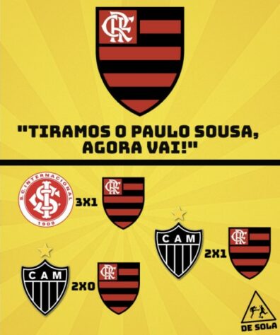 Os melhores memes da vitória do Atlético-MG sobre o Flamengo pelas oitavas de final da Copa do Brasil.