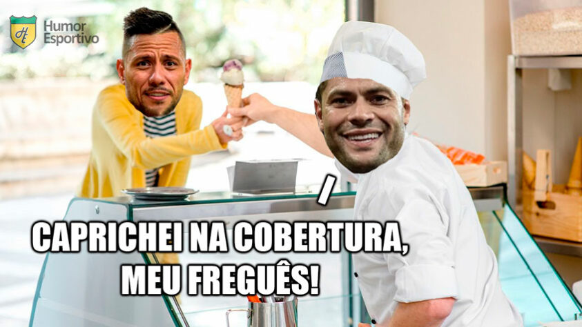 Virou freguesia? Na primeira partida das oitavas de final, rubro-negro carioca voltou a perder para o Atlético-MG e acabou virando piada nas redes sociais. Memes com Diego Alves, Gabigol e Hulk fizeram sucesso. Veja a seguir! (Por Humor Esportivo)